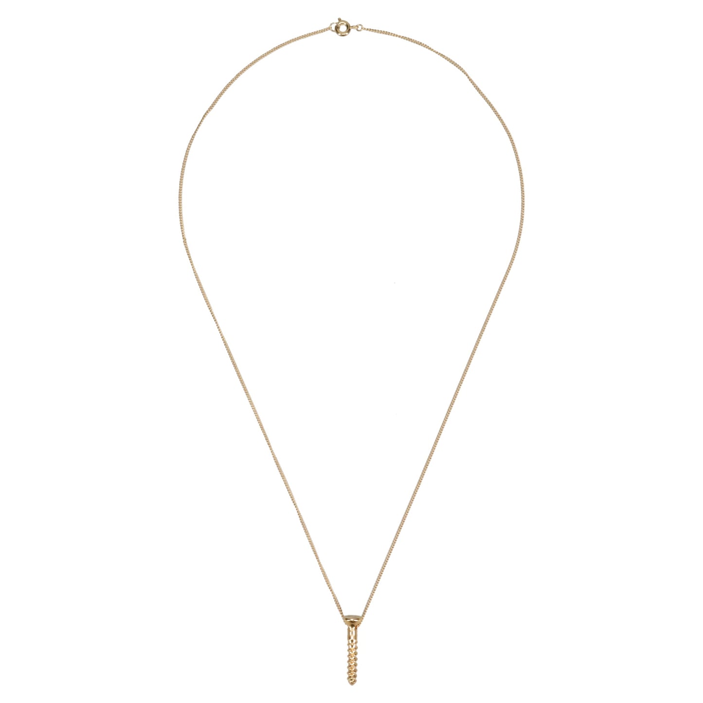 RICHARDSON BRAZZERS SCREW NECKLACE / GOLD