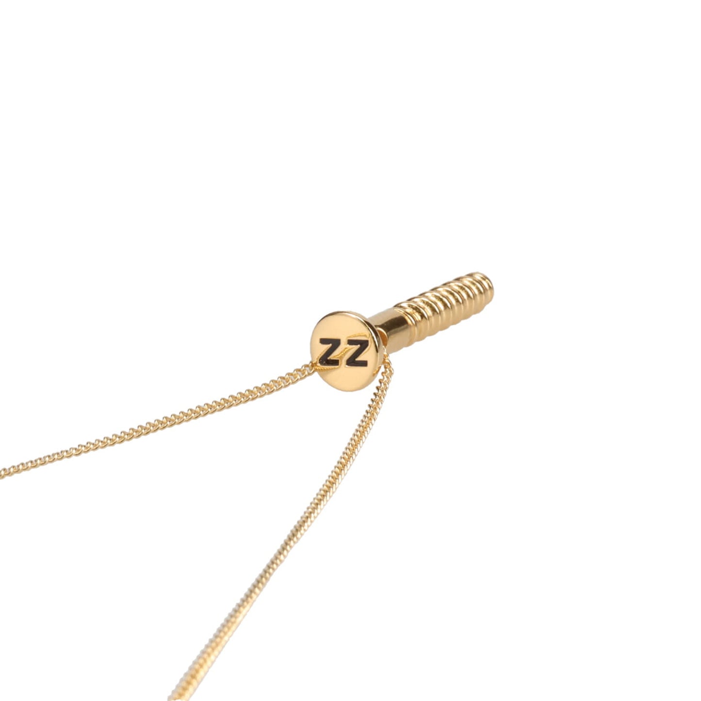 RICHARDSON BRAZZERS SCREW NECKLACE / GOLD