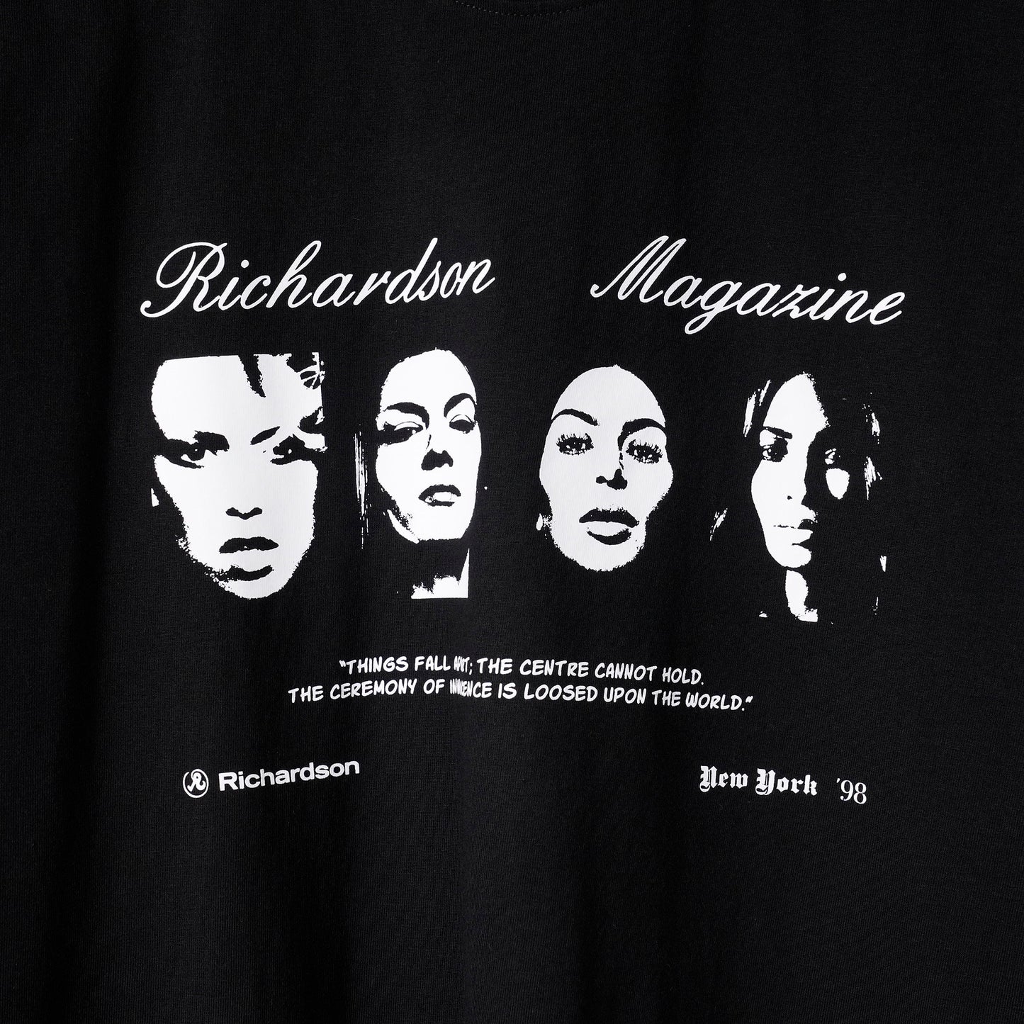 RICHARDSON FAMILY T-SHIRT / BLACK