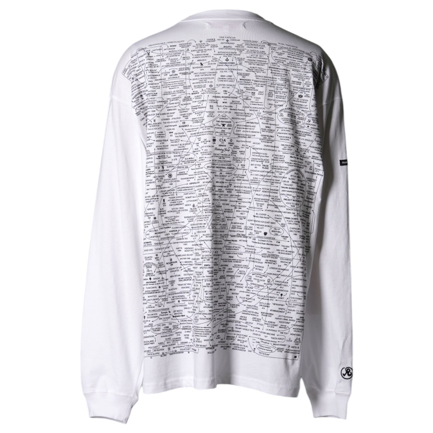 MIND MAP LONGSLEEVE / WHITE