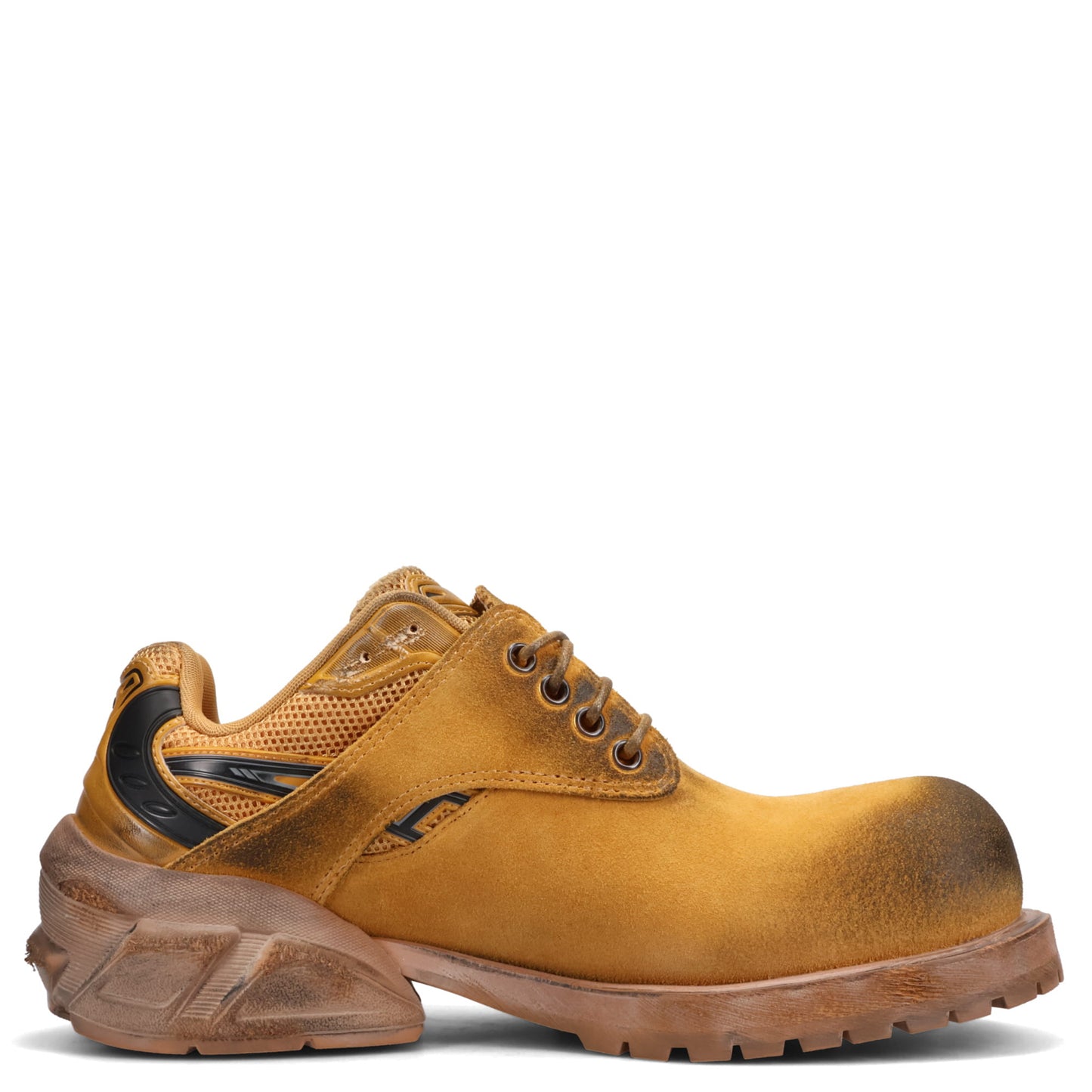 STARTING BIGGER HYBRID DERBY LEATHER SHOES / NASTY WHEAT