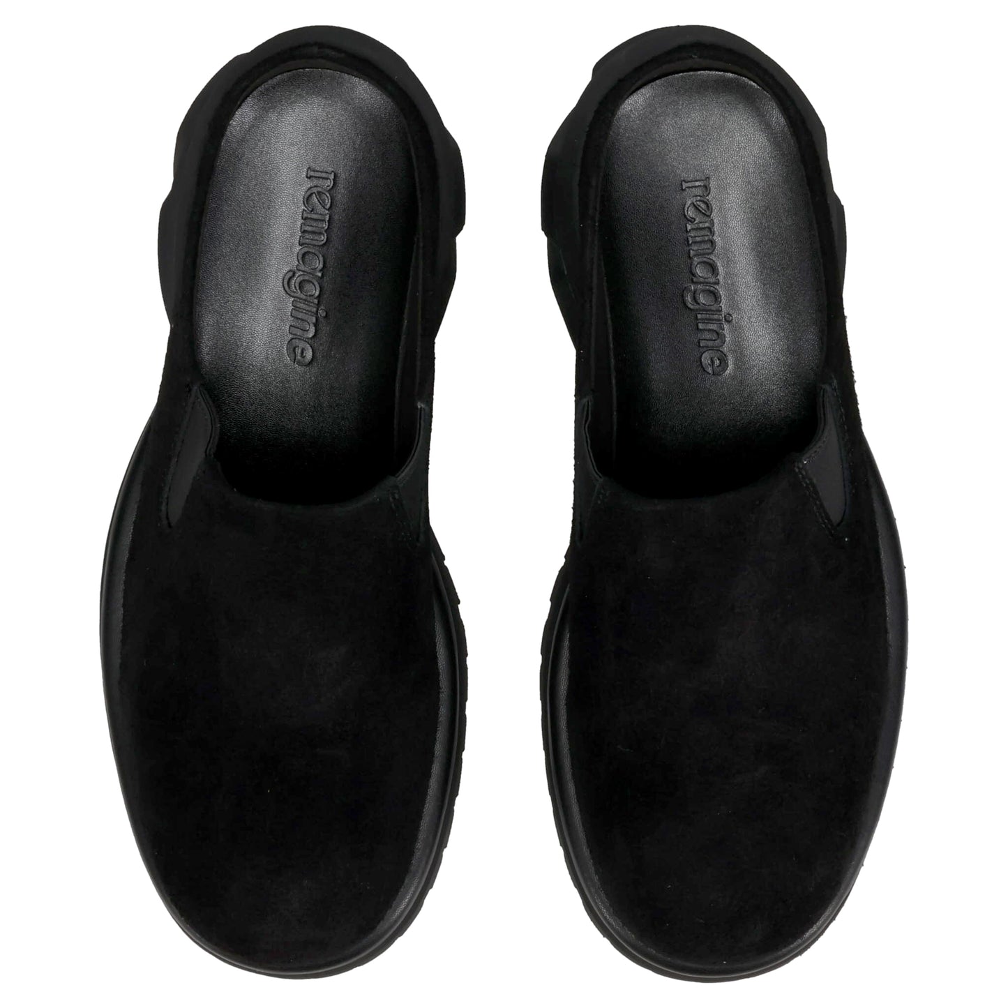 WARM UP CASUAL SHOES / BLACK