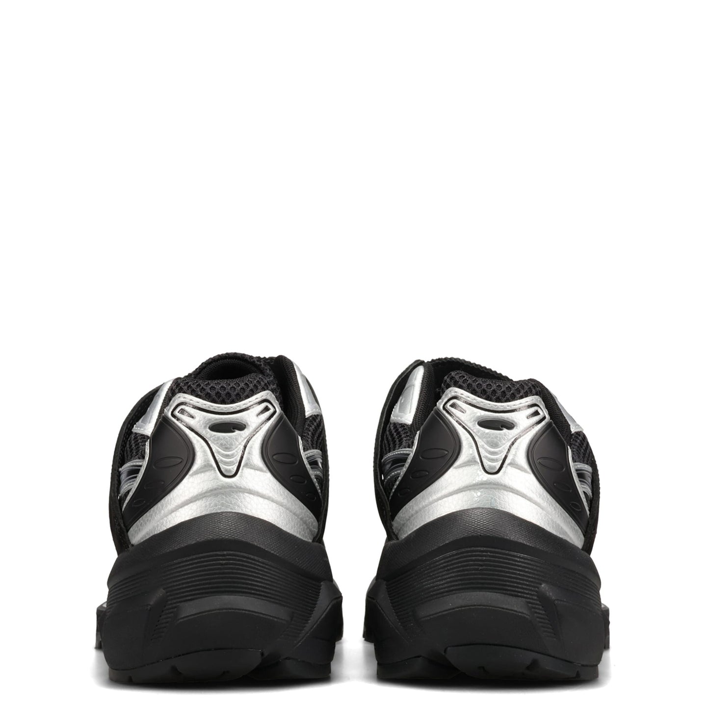 STARTING BIGGER HYBRID DERBY MEN'S  DRESS LEATHER SHOES / BLACK/WHITE/SILVER