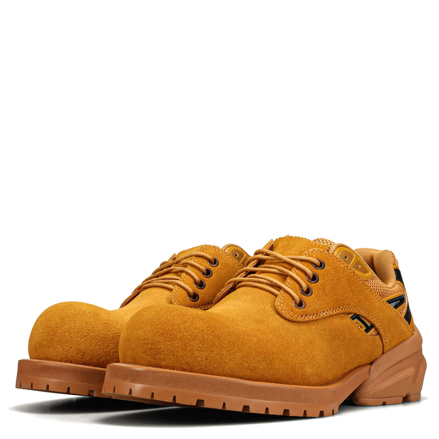 STARTING BIGGER HYBRID DERBY MEN'S  DRESS LEATHER SHOES / WHEAT