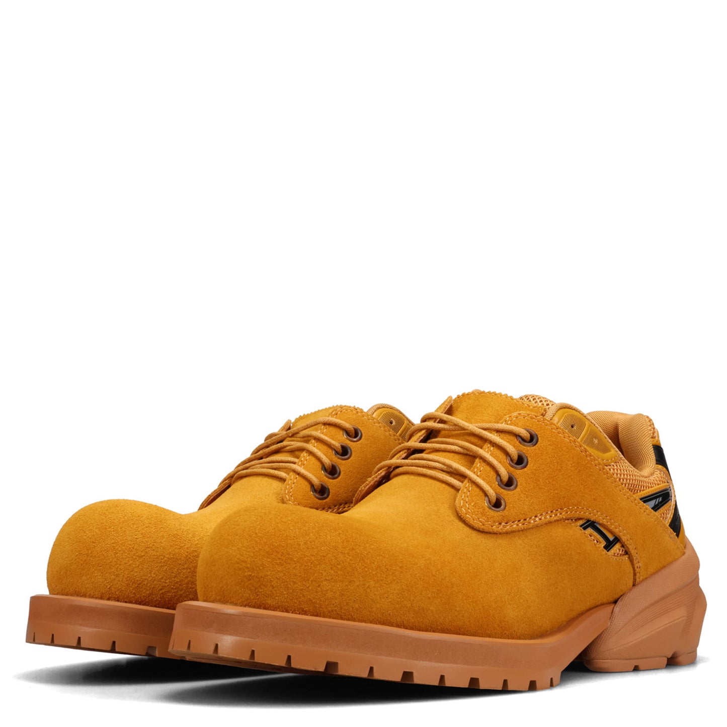 STARTING BIGGER HYBRID DERBY MEN'S  DRESS LEATHER SHOES / WHEAT