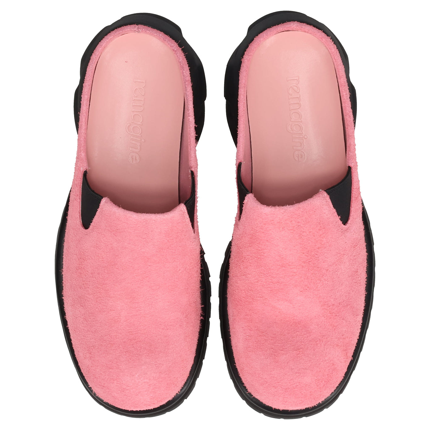 WARM UP MEN'S DRESS CASUAL SHOES / PINK