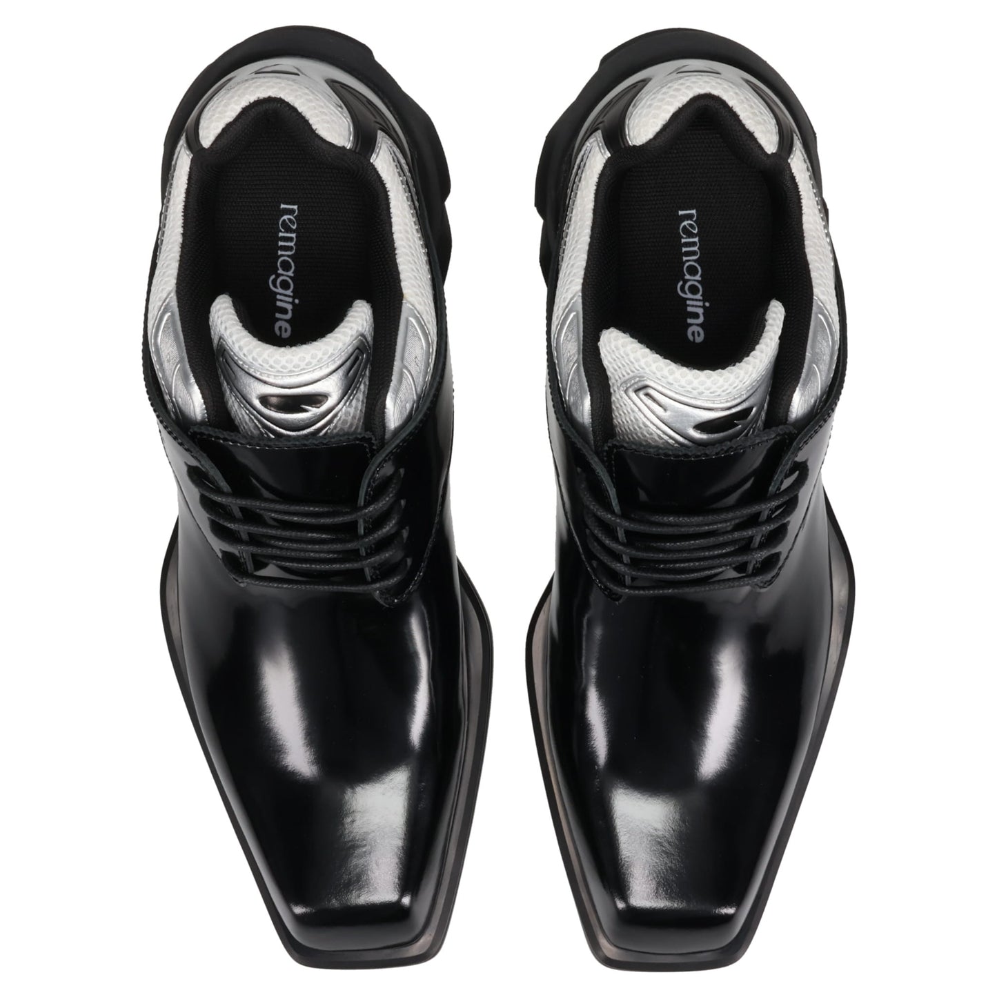 STARTING BLOCKS HYBRID DERBY / BLACK/WHITE/SILVER