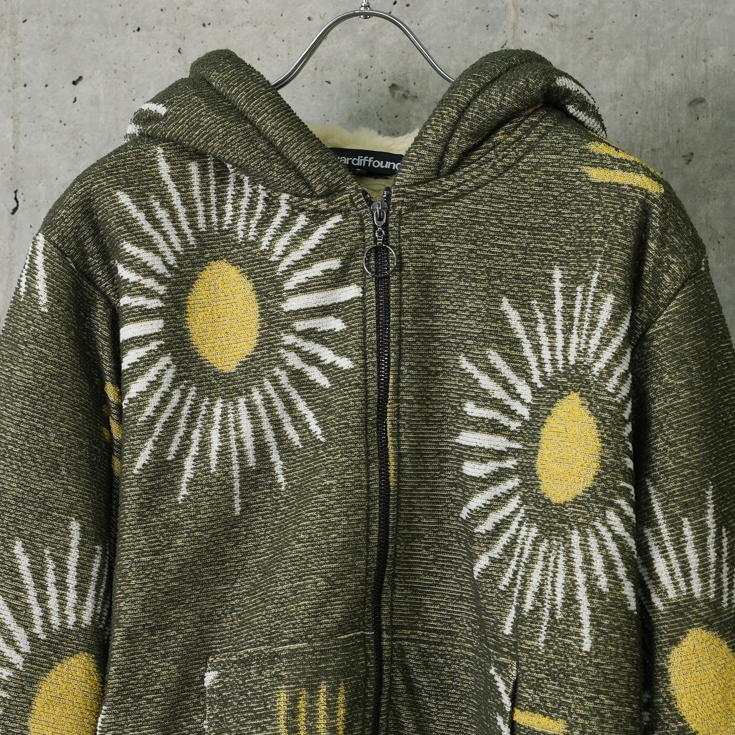 SUN ZIP HOODIE / SUN