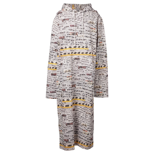 LONG TASILI HOODIE / TASILI POLKA