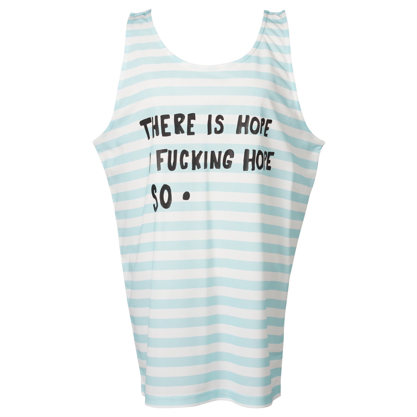 SLOGAN TANK TOP - HOPE / WATER