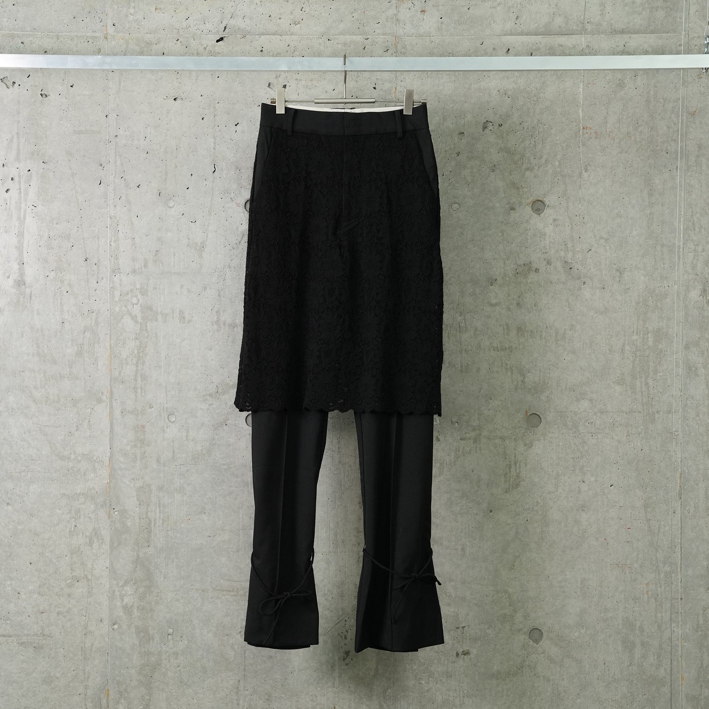 TAILORED TROUSERS / 25:BLACK