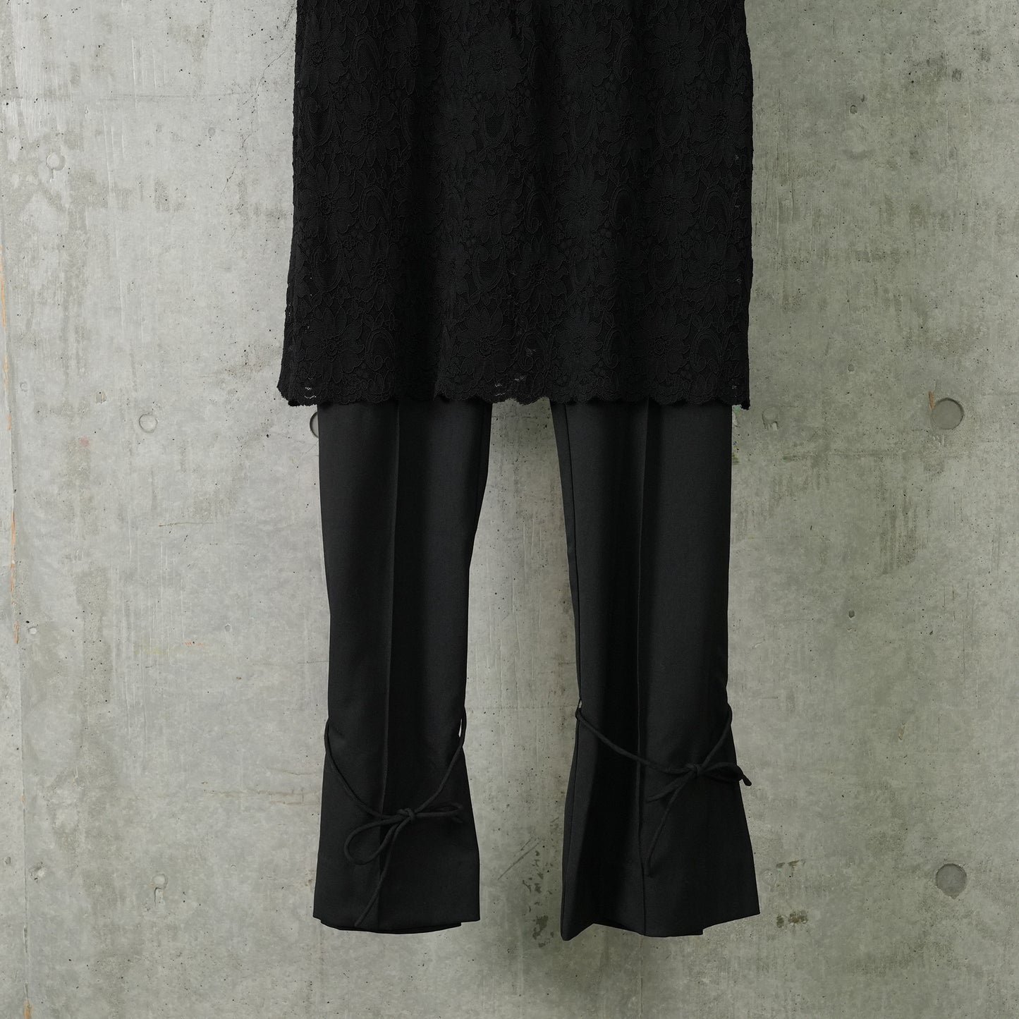 TAILORED TROUSERS / 25:BLACK