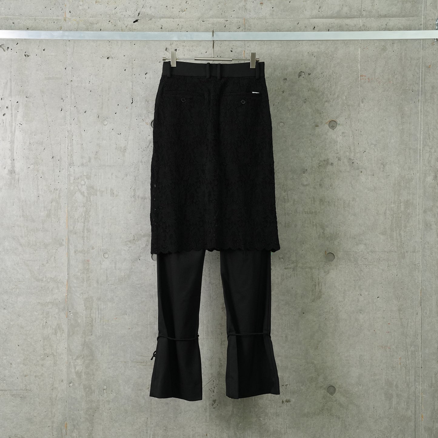 TAILORED TROUSERS / 25:BLACK