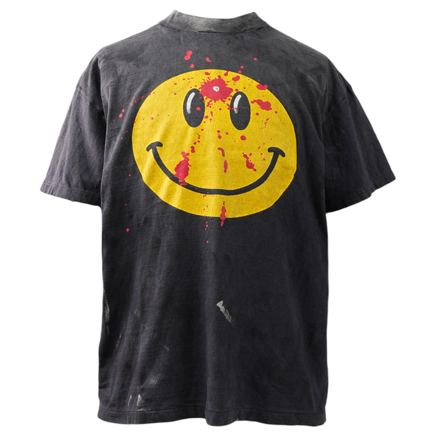 SS T-SHIRT SMILE / BLACK