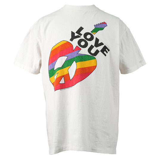 SS T-SHIRT PEACE / WHITE