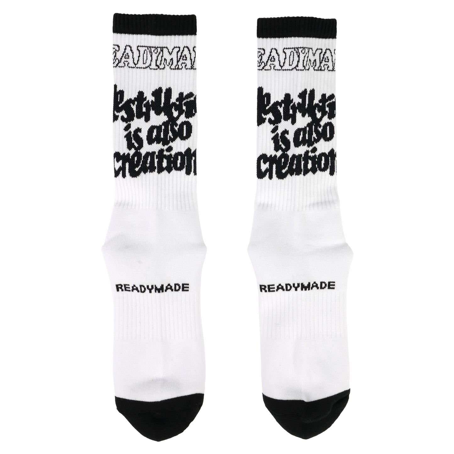 SOCKS DESTRUCTION / WHITE