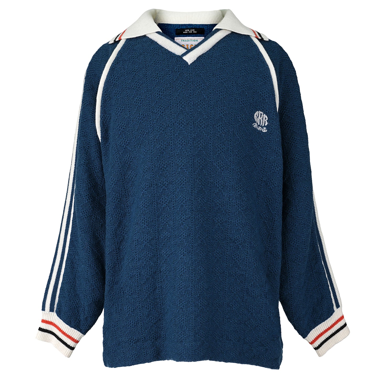 KNITTING CLASSIC SOCCER JERSEY / NAVY