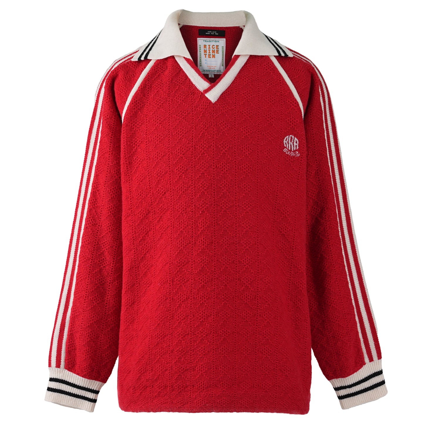 KNITTING CLASSIC SOCCER JERSEY / RED