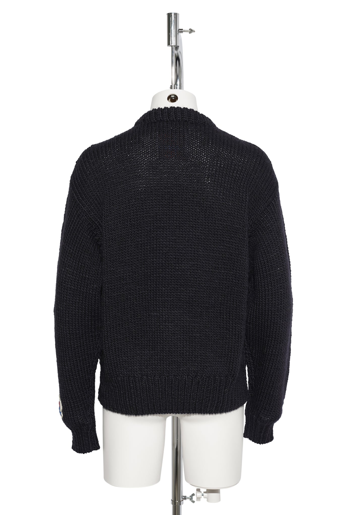 HAND KNITTING SWEATSHIRT / NAVY