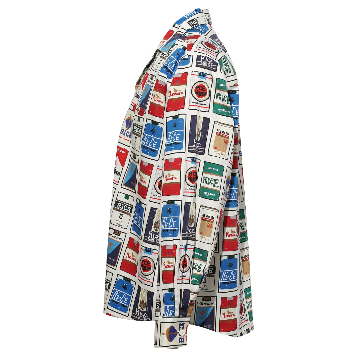 CIGGY OREN COLLAR SHIRT / OFF WHITE