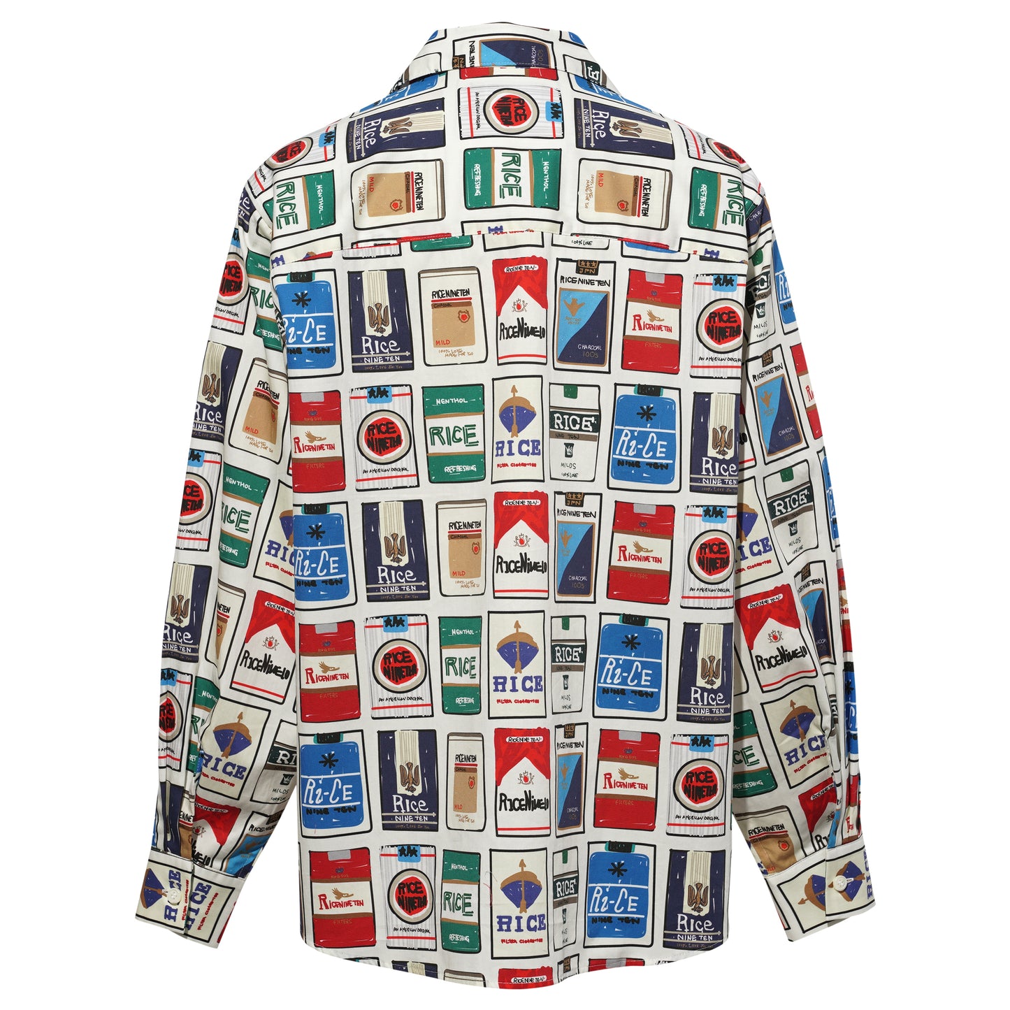 CIGGY OREN COLLAR SHIRT / OFF WHITE