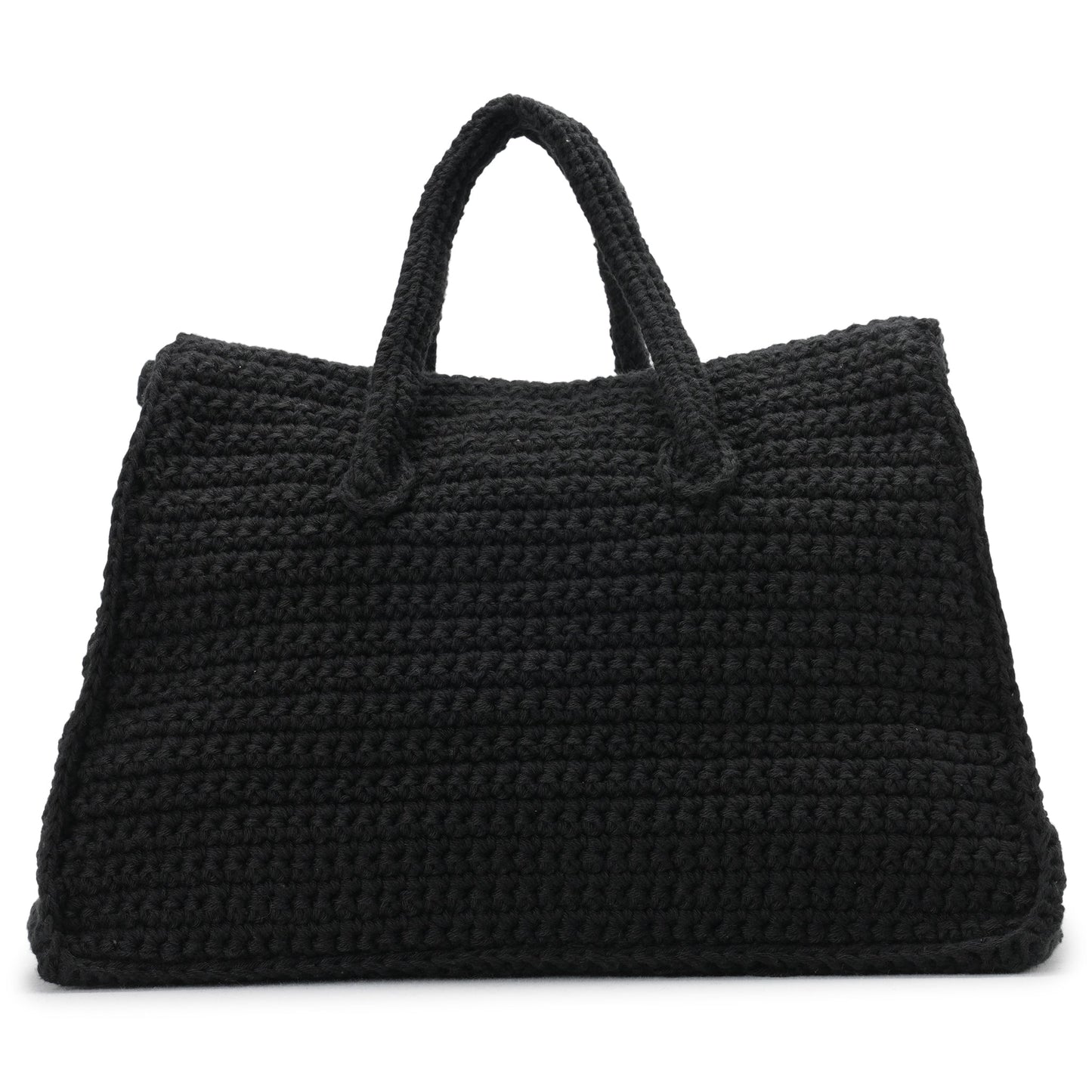 HAND KNITTED JANE BAG (EXCLUSIVE MO.4) / BLACK