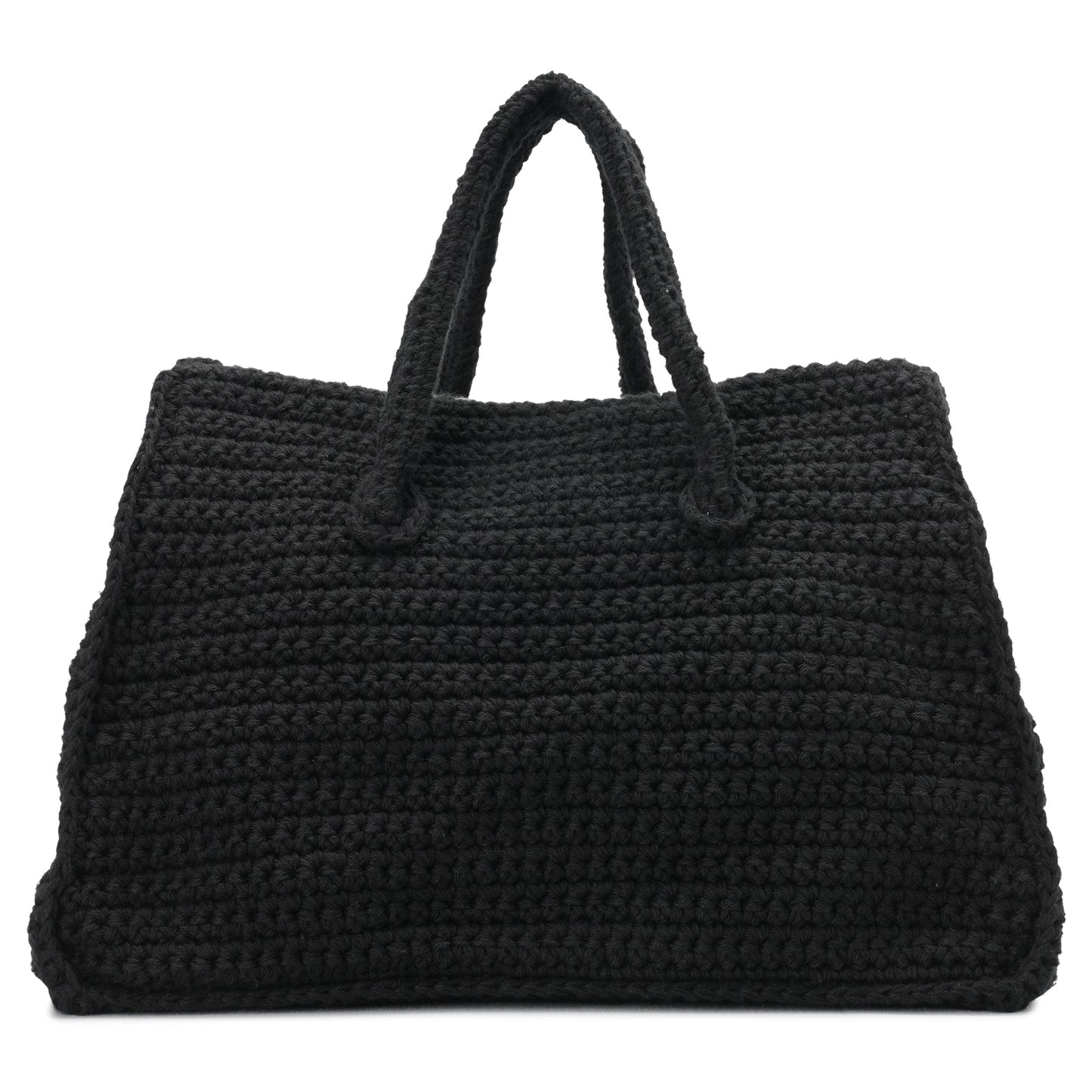 HAND KNITTED JANE BAG (EXCLUSIVE MO.6) / BLACK
