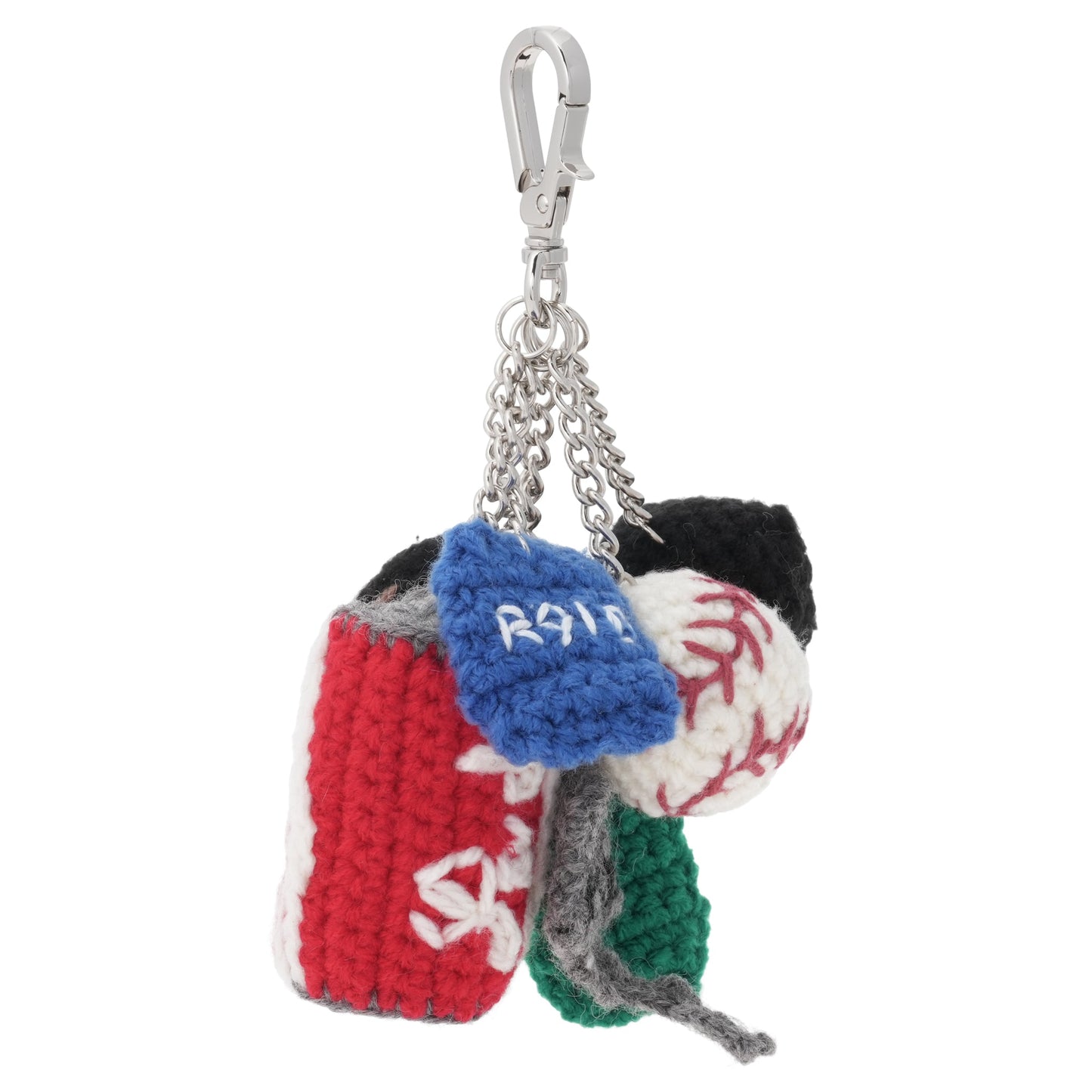 HAND KNIT MULTI CHARMS / MULTI