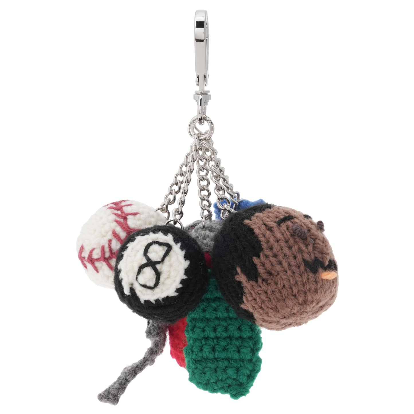 HAND KNIT MULTI CHARMS / MULTI