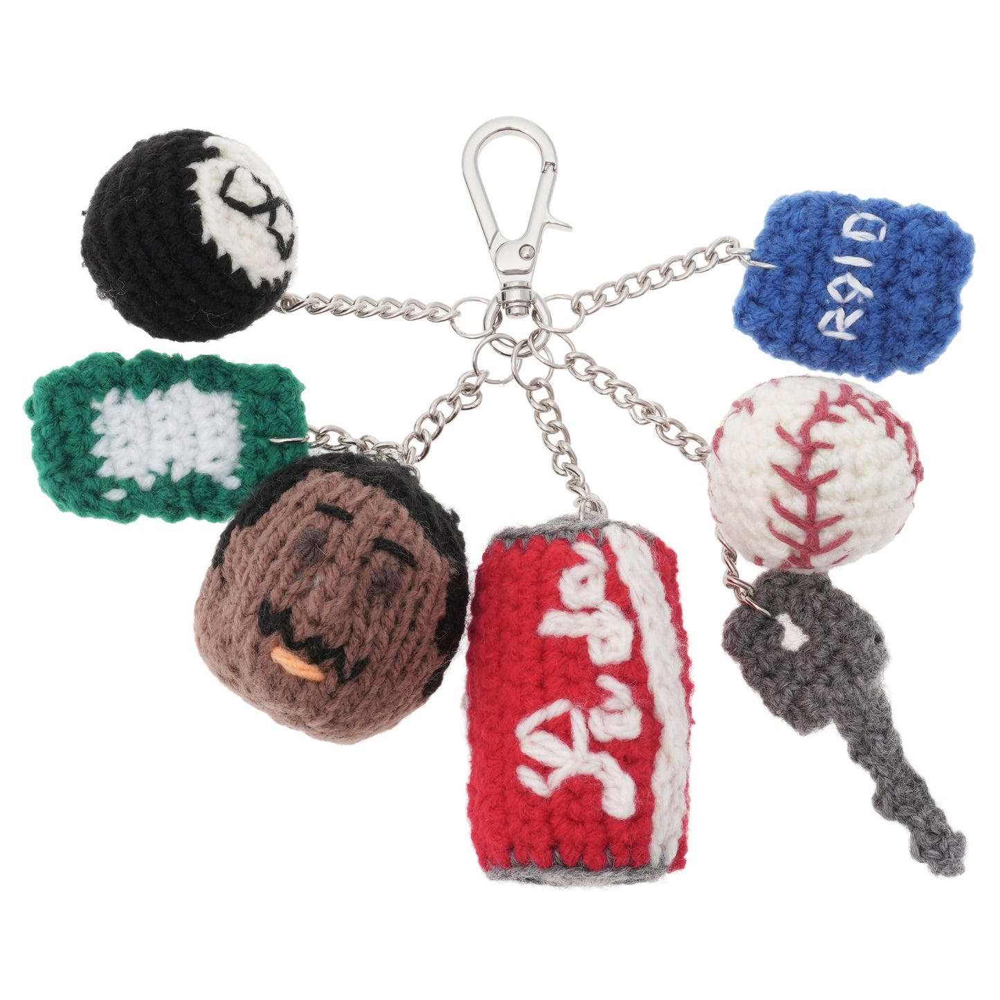 HAND KNIT MULTI CHARMS / MULTI