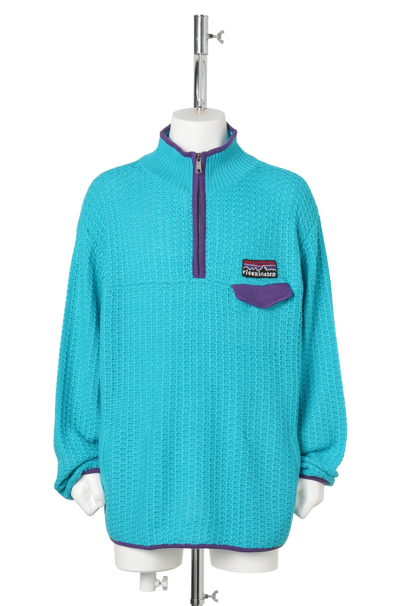 MOUNTAIN KNITTING PULLOVER / EMERALD GREEN
