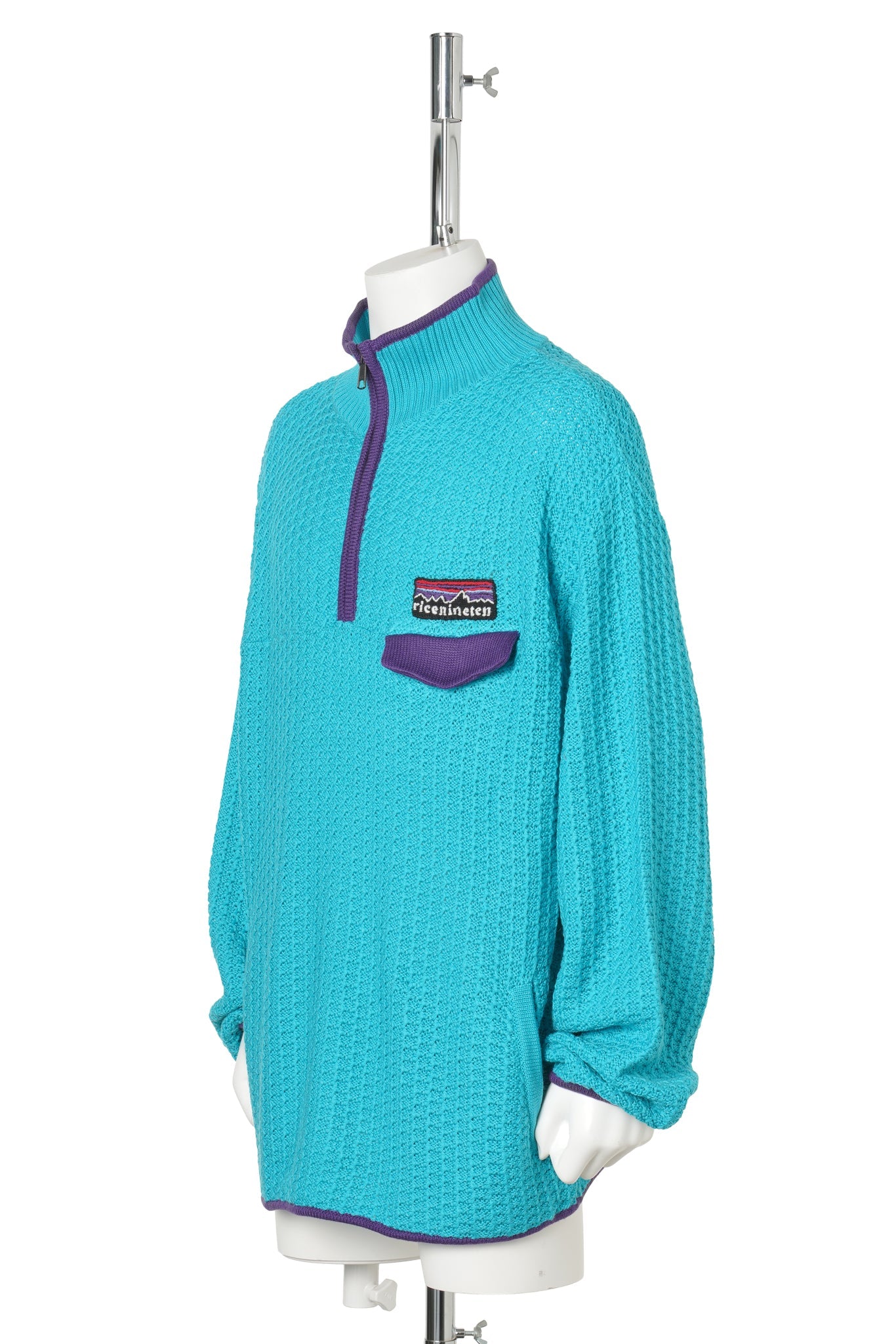 MOUNTAIN KNITTING PULLOVER / EMERALD GREEN