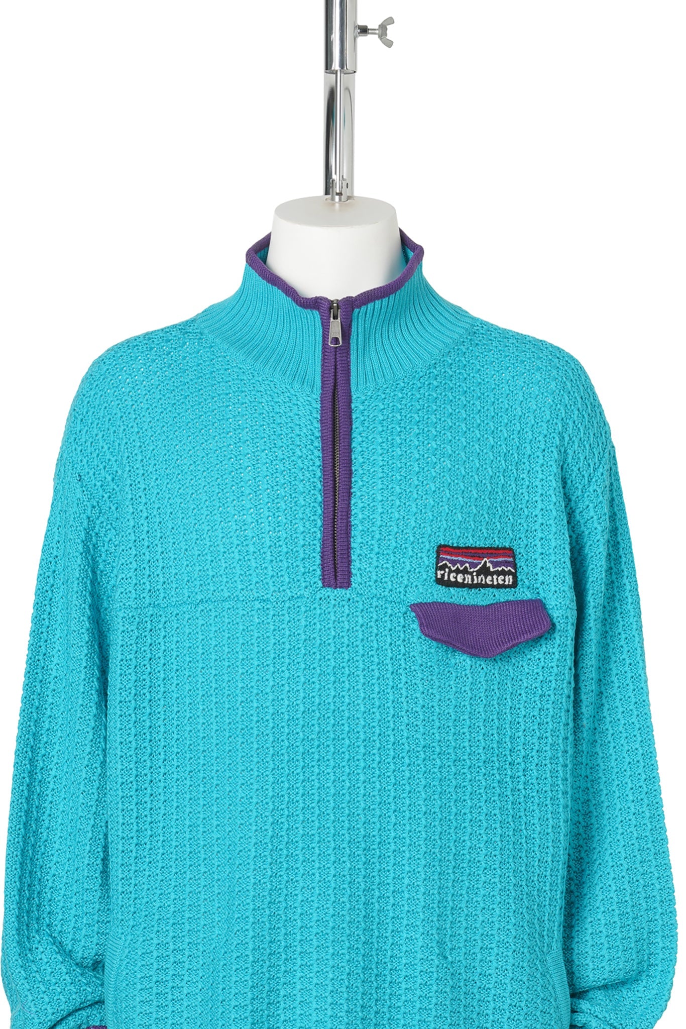 MOUNTAIN KNITTING PULLOVER / EMERALD GREEN