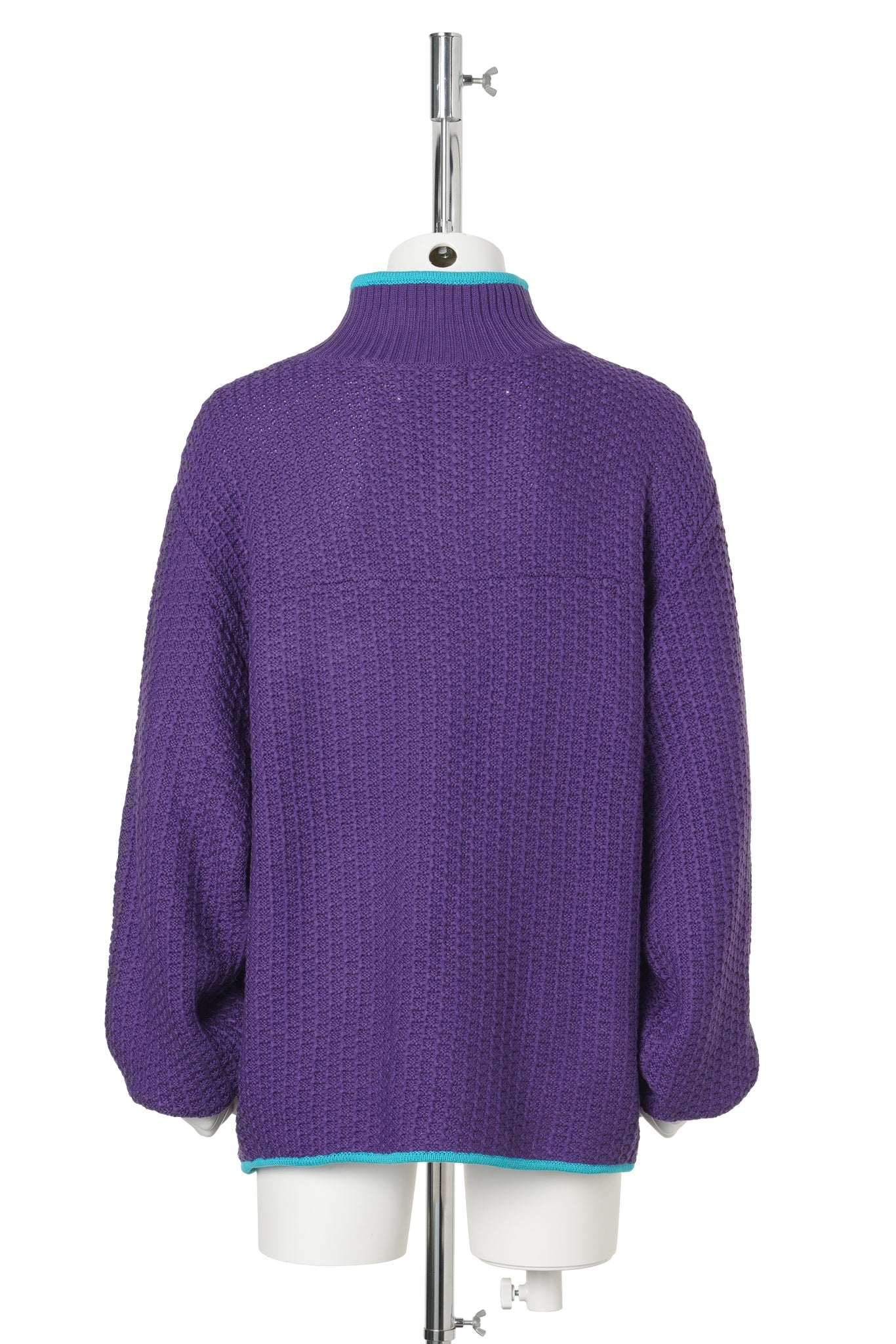 MOUNTAIN KNITTING PULLOVER / PURPLE