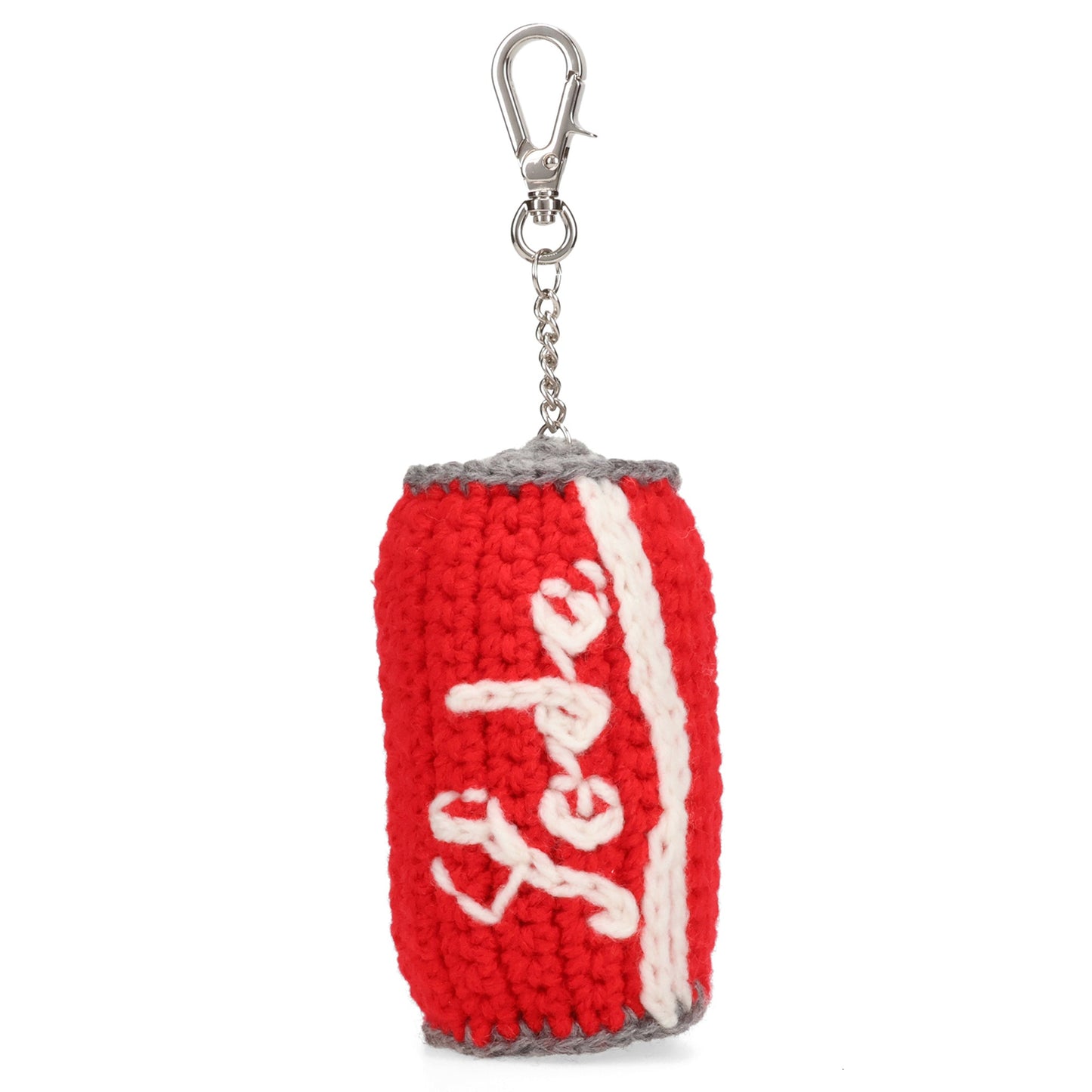 HAND KNITTING SODA CAN KEY RING / COK