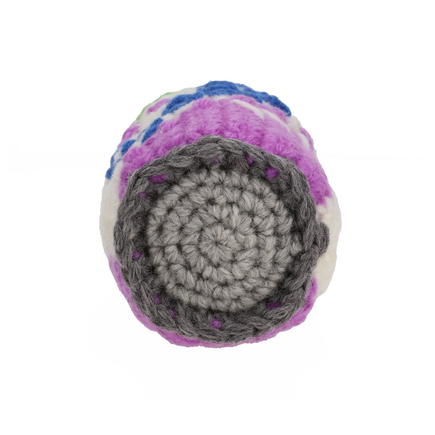 HAND KNITTING SODA CAN KEY RING / FAN-G