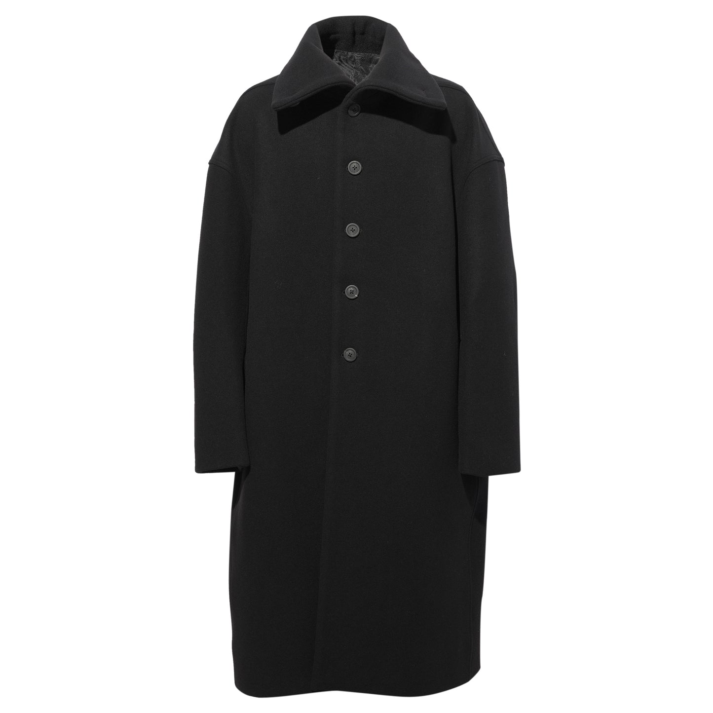 DRACUCOLLAR COAT / 009:BLACK