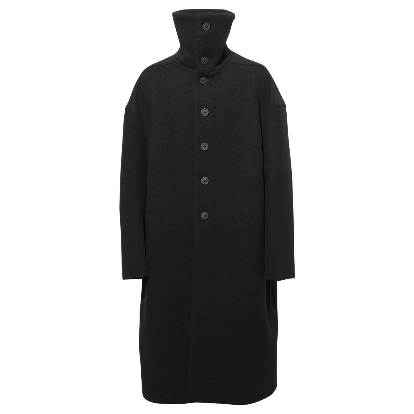 DRACUCOLLAR COAT / 009:BLACK