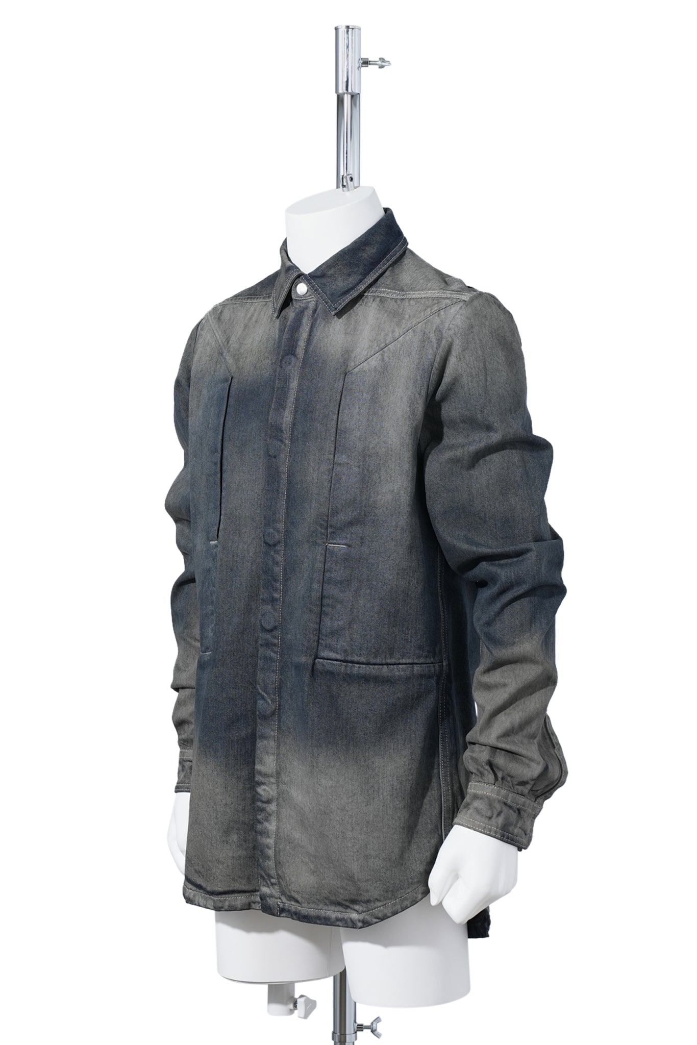 FOGPOCKET OUTERSHIRT / 78D:DARKDUST DEGRADE