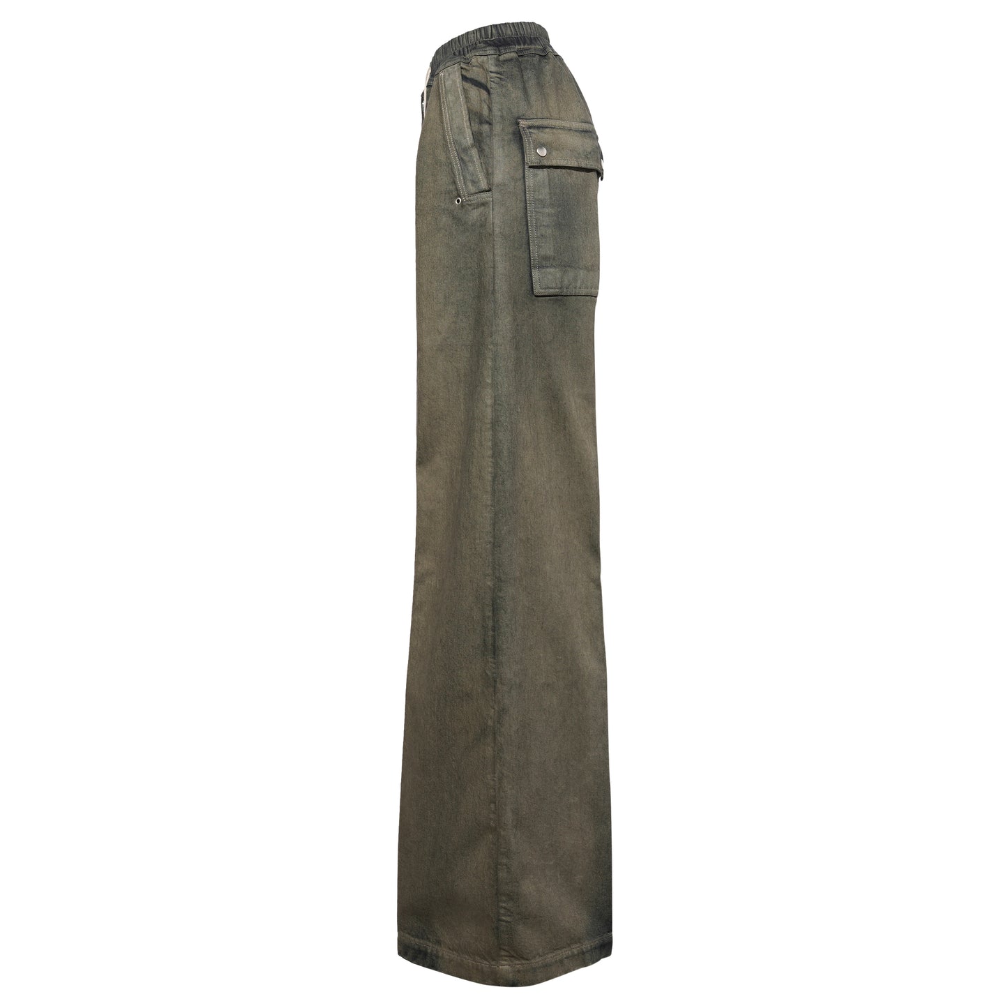 WIDE BELA PANTS / 78D:DARKDUST DEGRADE