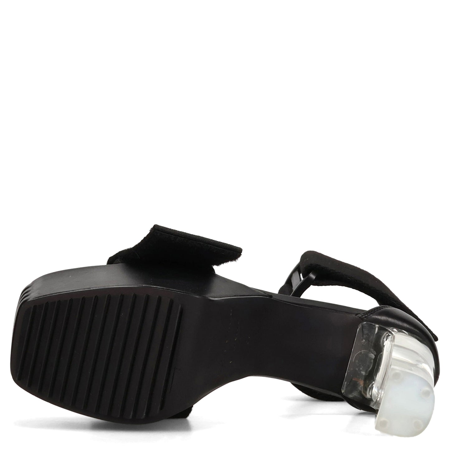 LUXOR SANDAL 65 / 090:BLACK/CLEAR