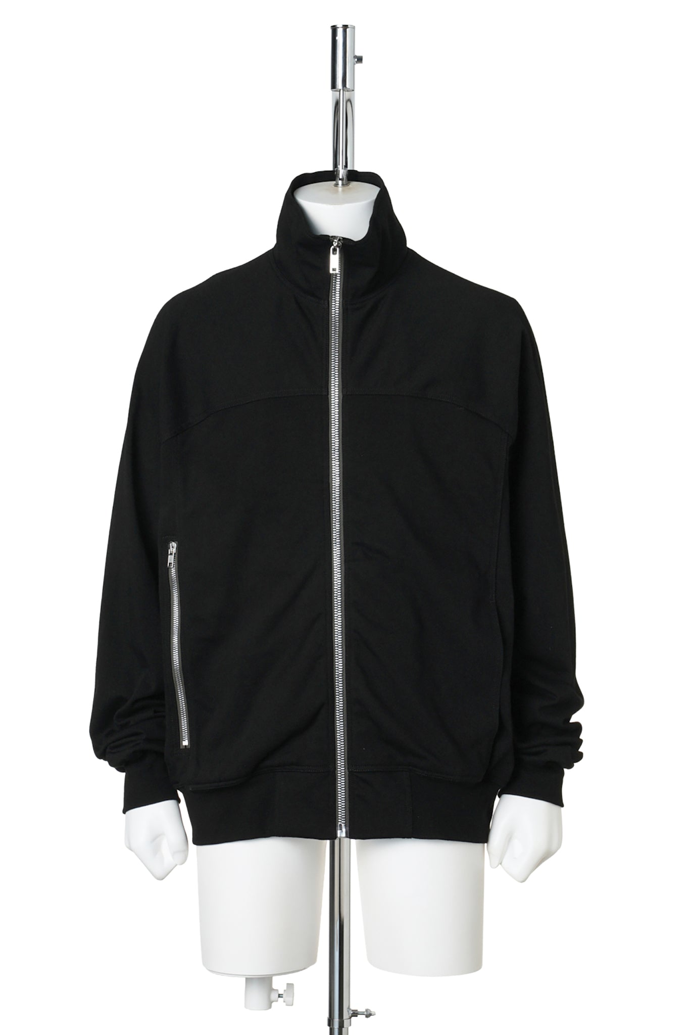 ZIPFRONT JOGGER / 009:BLACK