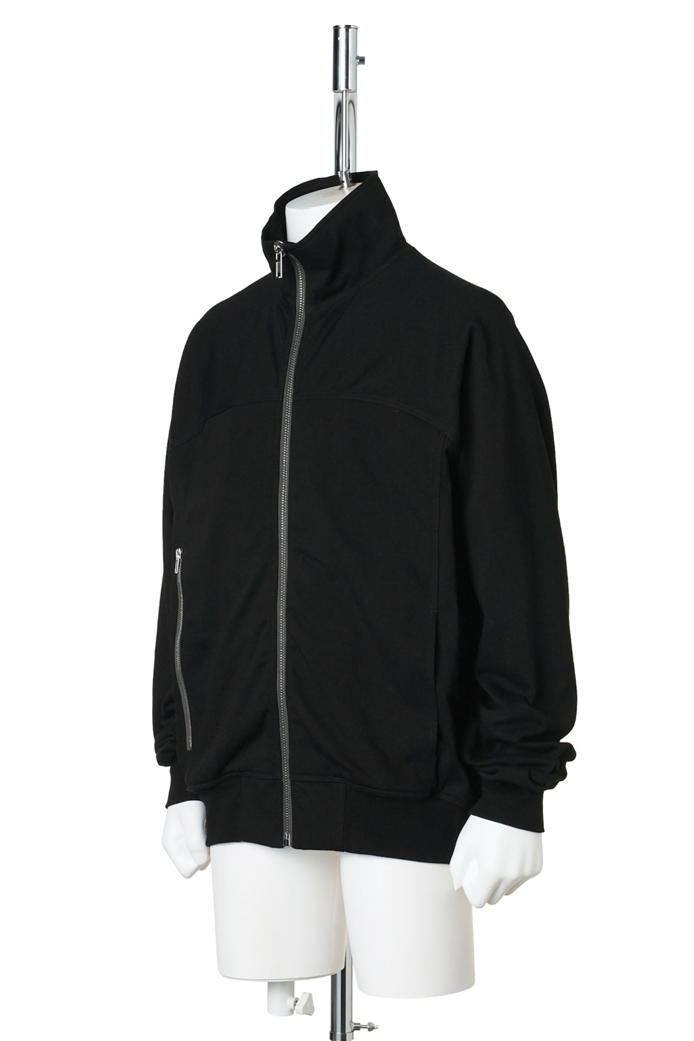 ZIPFRONT JOGGER / 009:BLACK