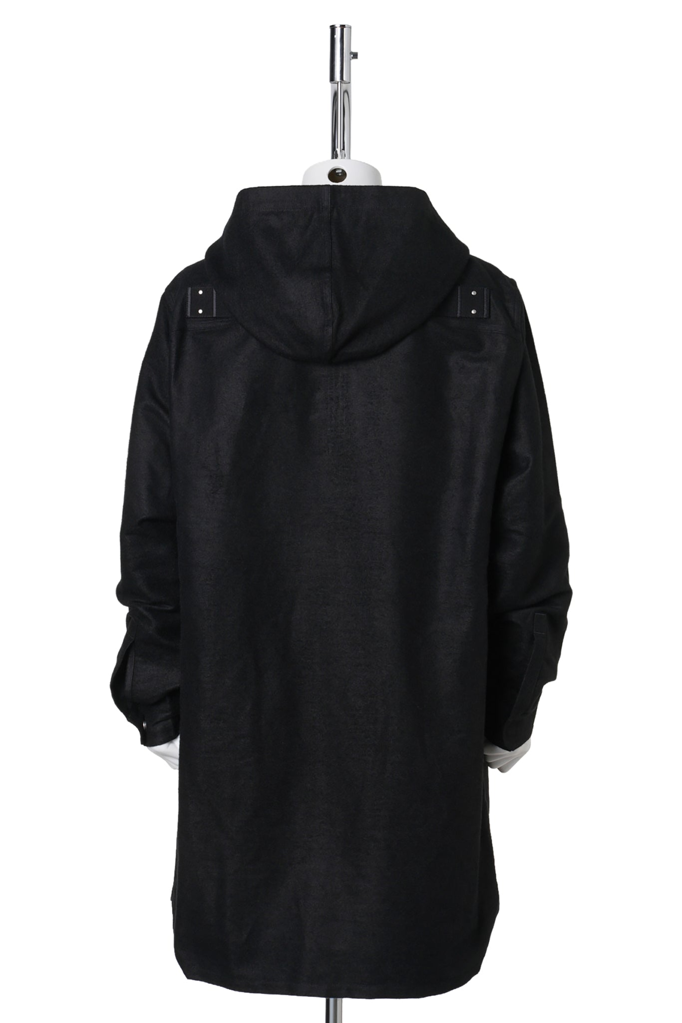 HOODED OUTERSHIRT / 009:BLACK
