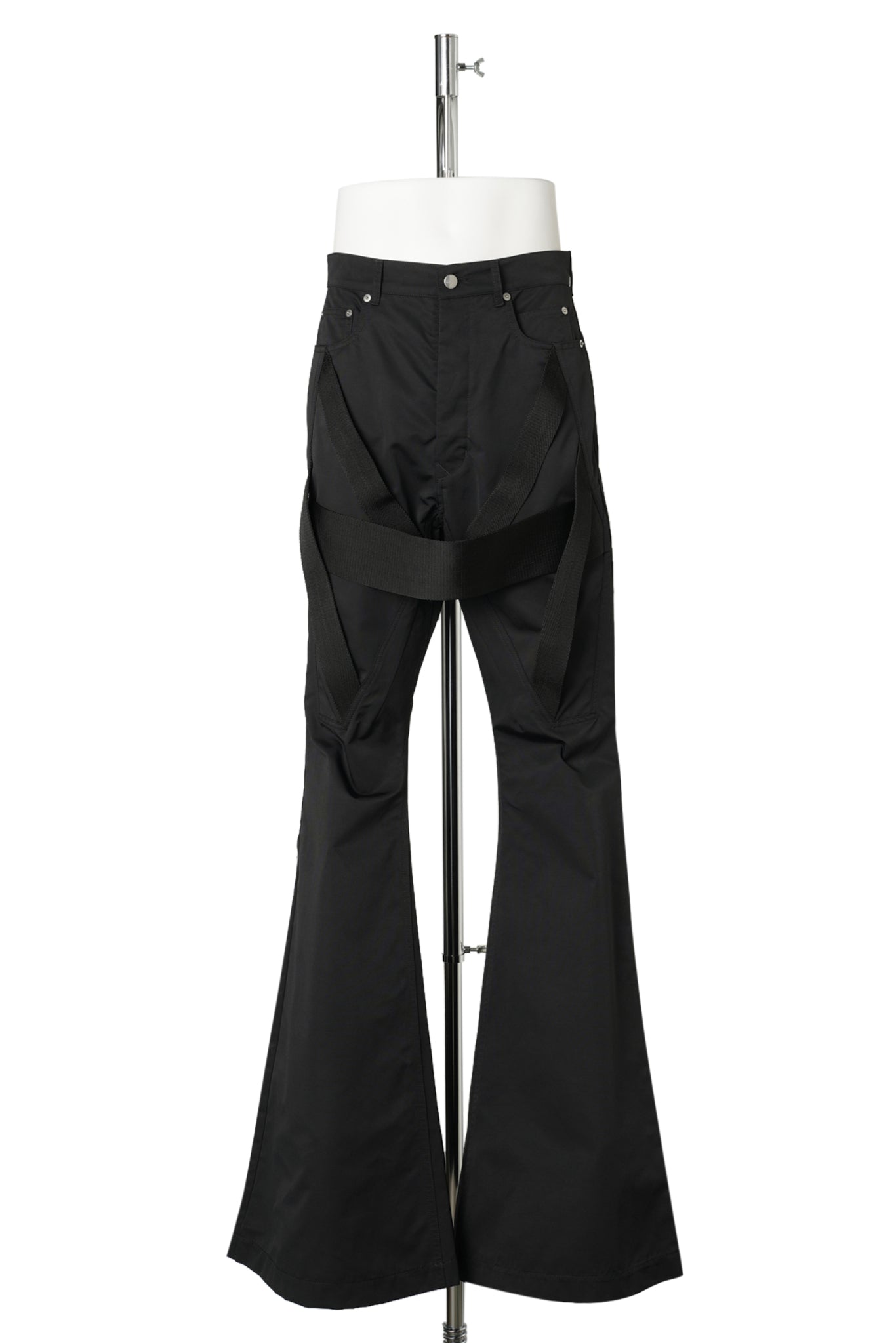 MEGASTRAPPED BOLAN BOOTCUT / 009:BLACK