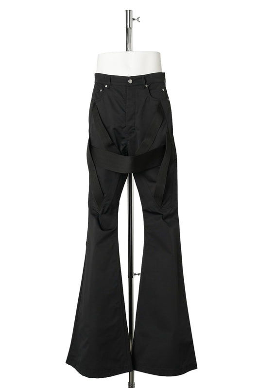 MEGASTRAPPED BOLAN BOOTCUT / 009:BLACK