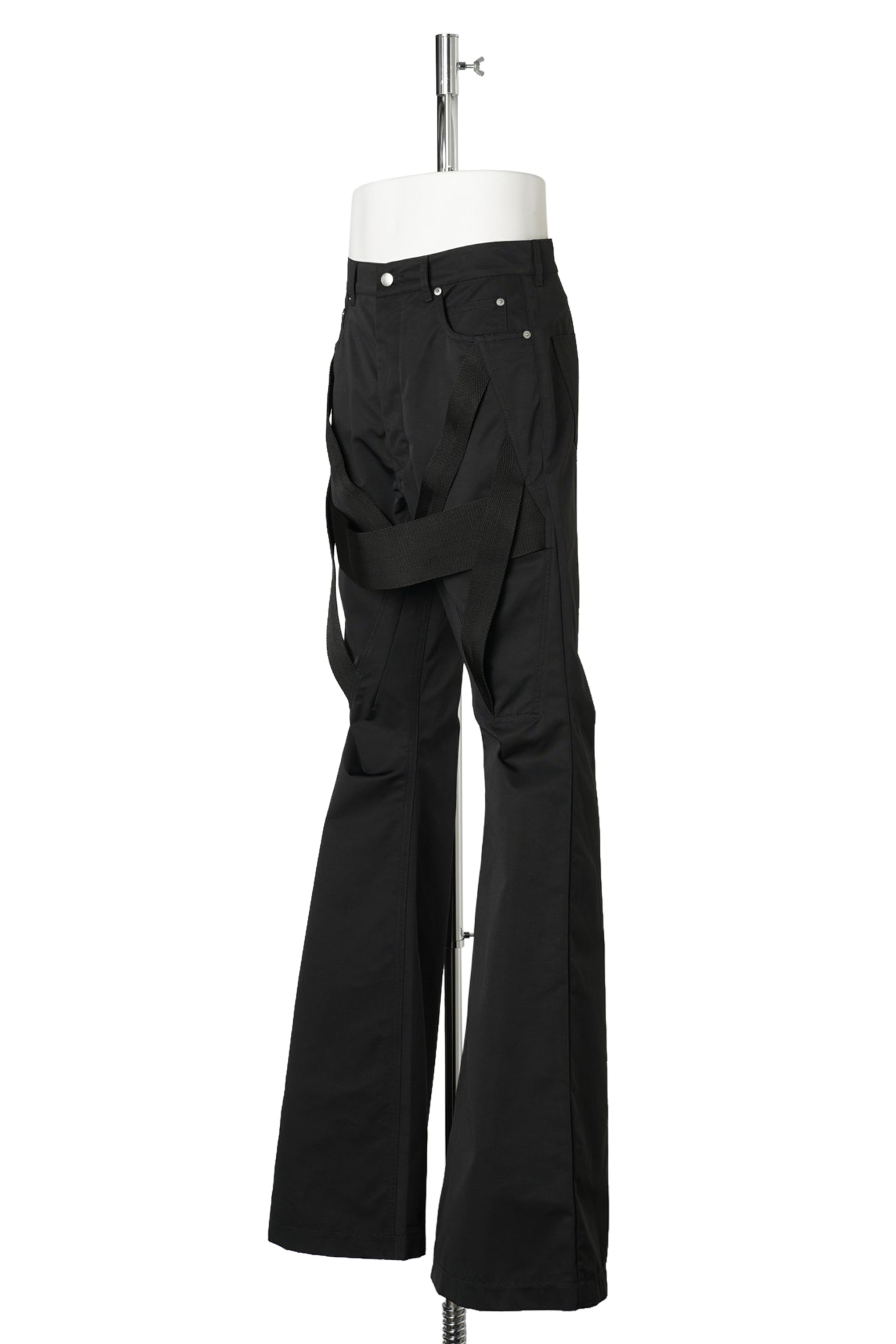 MEGASTRAPPED BOLAN BOOTCUT / 009:BLACK
