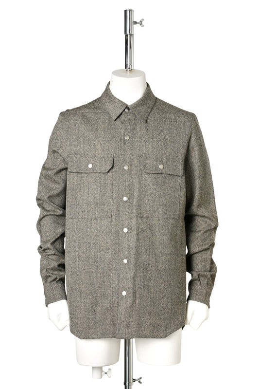 OUTERSHIRT / 079:BLACK MELANGE
