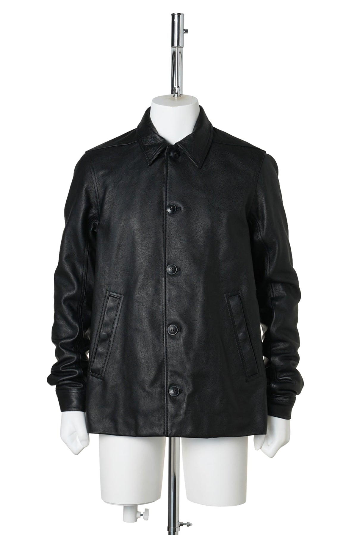 BUTTONED BRAD JACKET / 009:BLACK