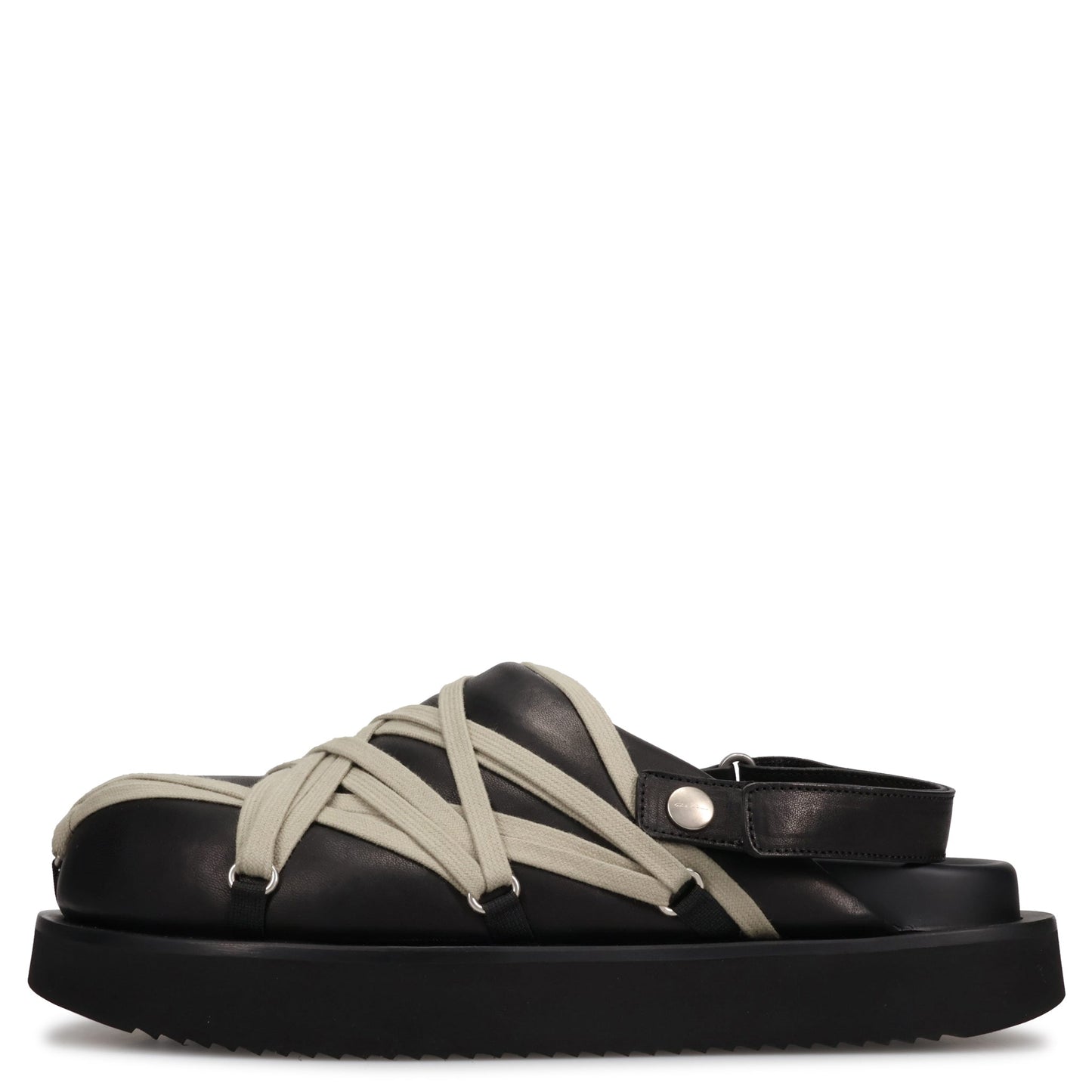 PADDED MEGALACE PLATFORM / 098:BLACK/PEARL